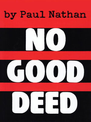 cover image of No Good Deed